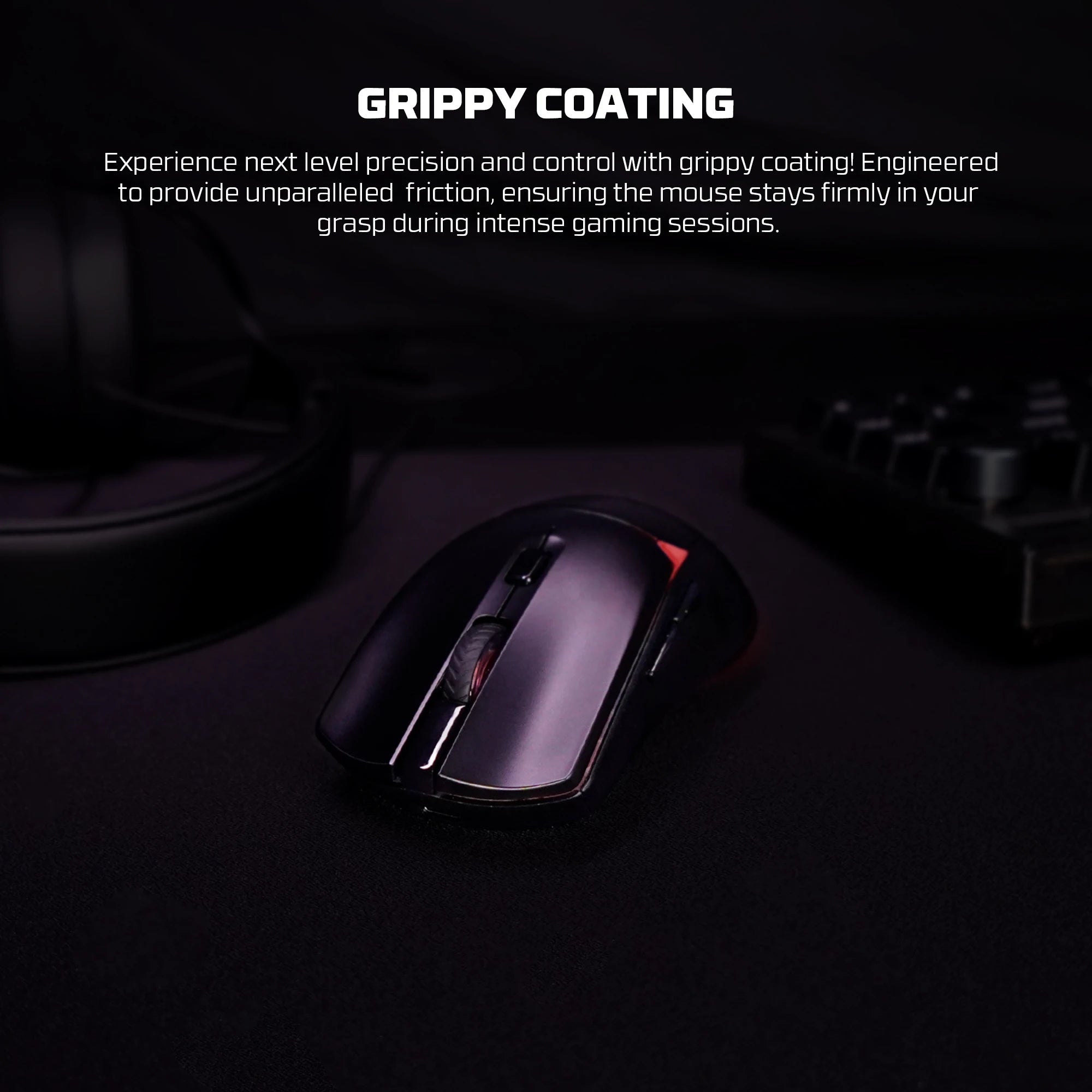 FANTECH CRYPOT II WG7v2 Wireless Gaming Mouse and Wired Mouse 12000DPI ARPG Anti-sweat coating Macro Mic for CSGO LOL