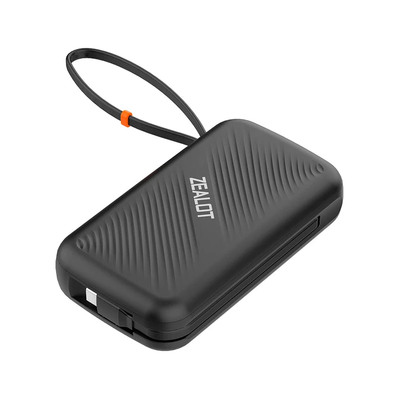 zealot Power Bank Portable 20000mAh in With USB C Cable External Spare Battery Pack for iPhone iPad Macbook 22.5W Fast Charger