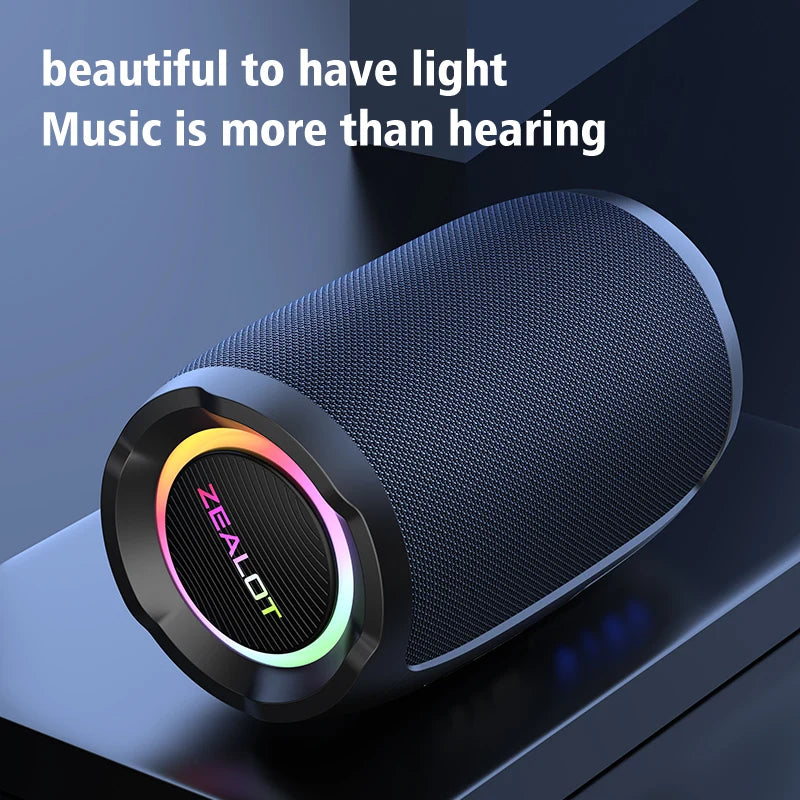 S49 Portable Bluetooth Speaker Stereo Speaker Lossless Audio Decoding Multiple Playback Mode 5.3 High-speed