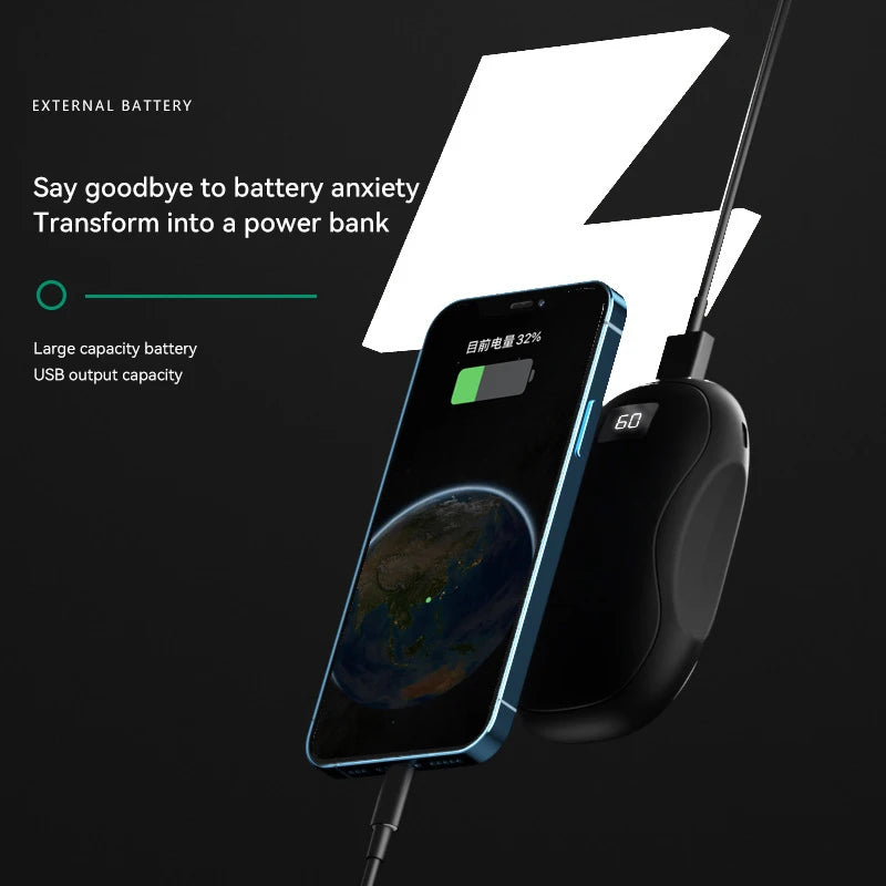 Xiaomi 50000mAh Portable Hand Warmer Power Bank With Capacity Digital Display Fast Heating Double Sided Warmth Warming Supplies