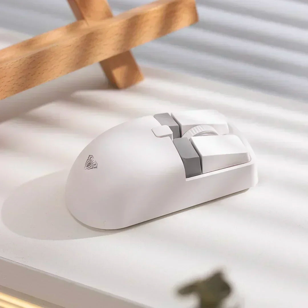 Aula SC320 Dual-Mode 2.4G Bluetooth Wireless Rechargeable 4000dpi Gaming Mouse Cute Girls Customized Laptop Office Accessories