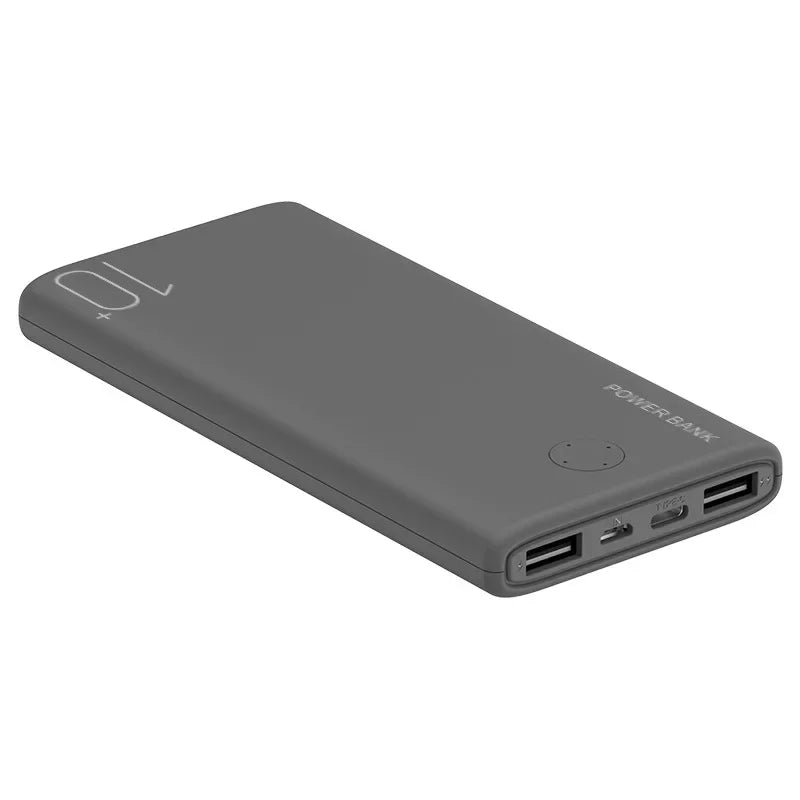10000mAh Power Bank Ultra-thin Portable Charger For iPhone 14 13 12 8 Xiaomi Samsung Huawei External Battery 10000 mAh PowerBank