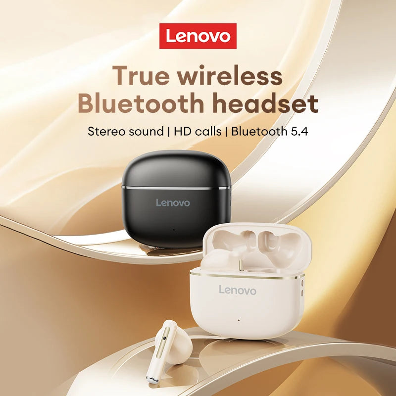 Original Lenovo EA160 Wireless Bluetooth 5.4 Earphones HD Call Noise Reduction Earbuds Gaming Low Latency Headphones HiFi Sound