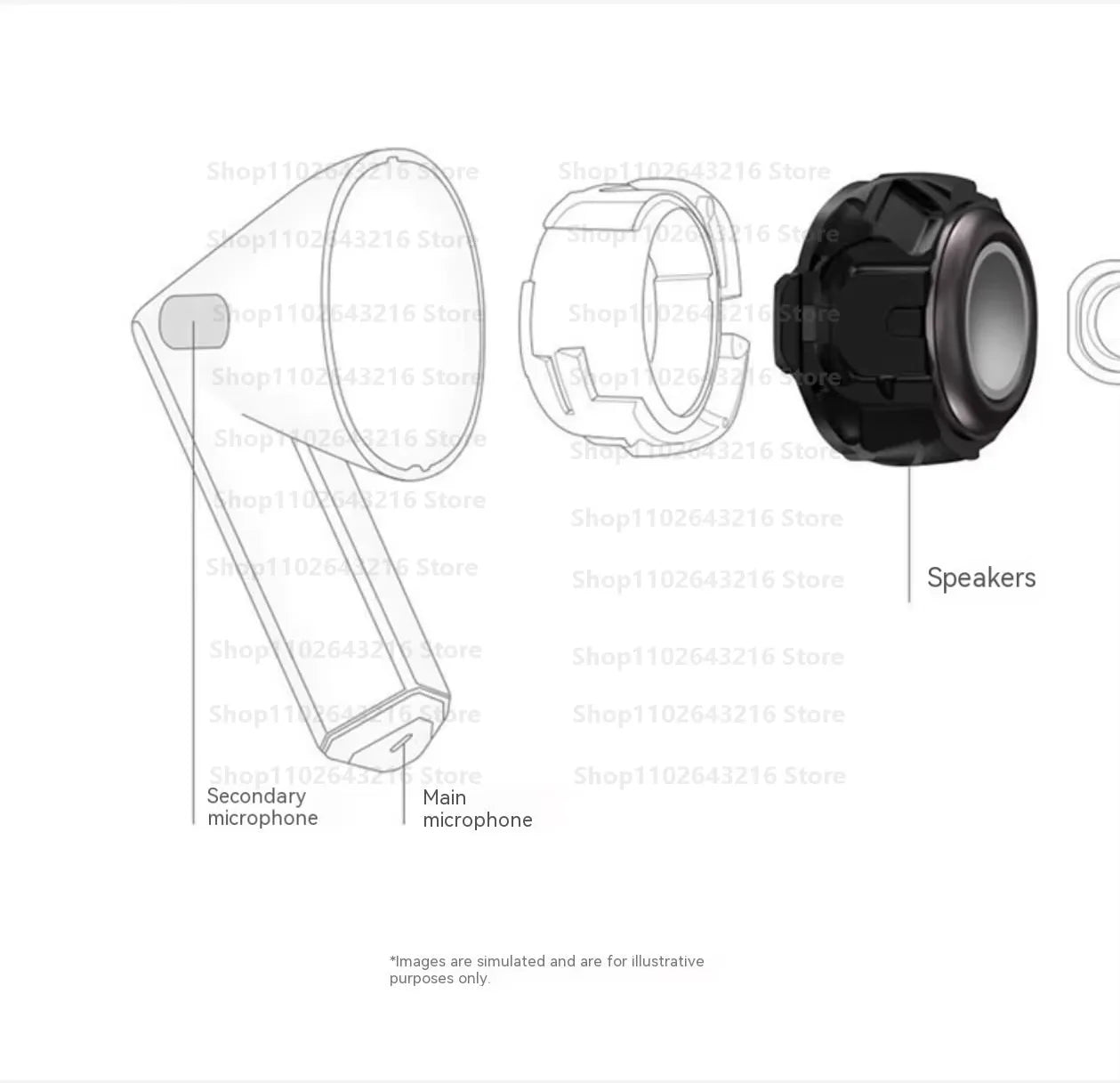 Buds3 Pro Bluetooth Earbuds With Charging , Noise Cancelling, Wireless, Long Battery Life, Comfortable Fit, Waterproof