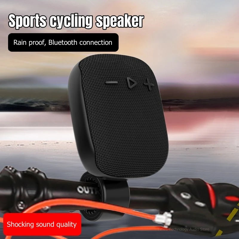 Outdoor Bicycle Wireless Stereo Portable Sports Cycling Speakers Built-in Mic Shockproof IPX4 Waterproof Bluetooth Sound Box