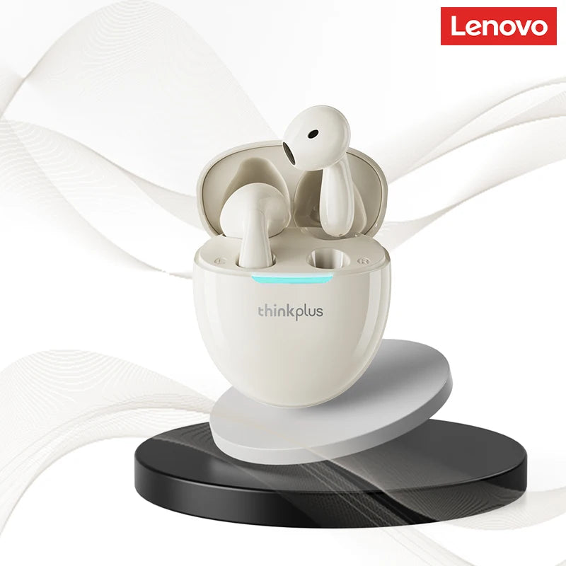 Lenovo Earphones Wireless Bluetooth Business Headset Noise Reduction Sport Earbuds Low Latency Gaming Headphones Huawei Xiaomi