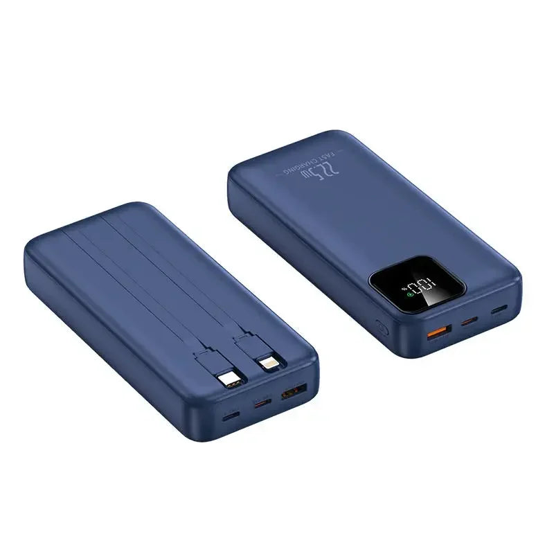 New 20000mAh Power Bank Portable External Battery 22.5W Fast Charging Portable Charger for IPhone Xiaomi Redmi Poco Powerbank