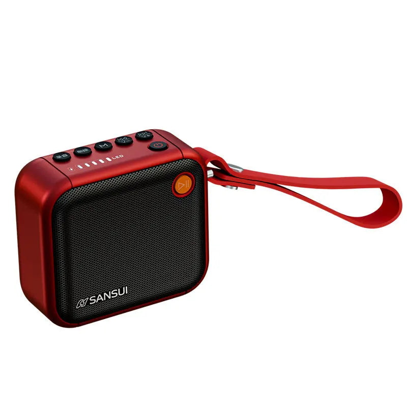 Sansui F39 Mini Wireless Bluetooth HIFI Speaker StereoTWS Bass Full Band Radio MP3 Music Player System caixa de som Bluetooth