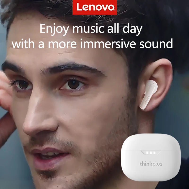 Original Lenovo LP3 pro Earphones Wireless Bluetooth 5.2 Headphones Lp3pro HIFI Sound Noise Reduction Low Latency Sports Earbuds