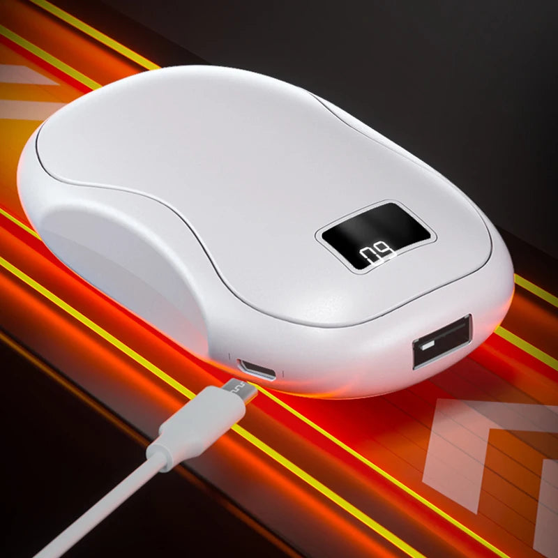 Xiaomi 50000mAh Portable Hand Warmer Power Bank With Capacity Digital Display Fast Heating Double Sided Warmth Warming Supplies