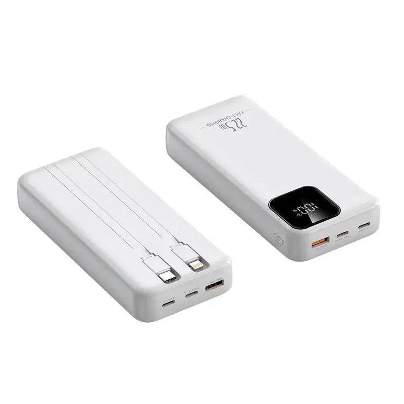 New 20000mAh Power Bank Portable External Battery 22.5W Fast Charging Portable Charger for IPhone Xiaomi Redmi Poco Powerbank