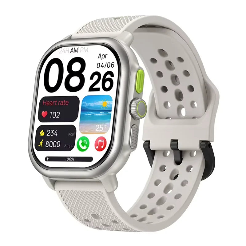 Bluetooth-compatible Smartwatch Answer/Make Calls 2.15in AMOLED Display Fitness Watch Built-in GPS & Route Import for Women Men