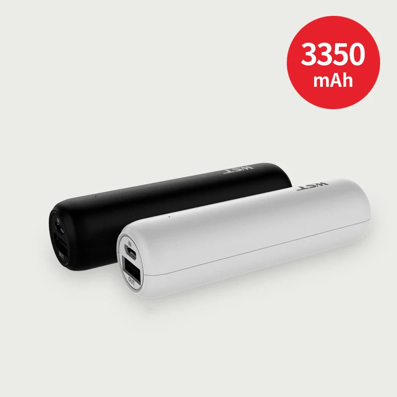 Mini Power Bank 3350mAh Mobile Phone Portable Charger Powerbank for iPhone 15 Samsung Huawei Xiaomi External Spare Battery Pack