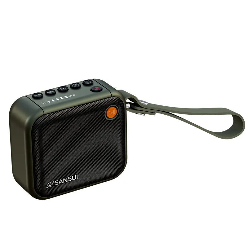 Sansui F39 Mini Wireless Bluetooth HIFI Speaker StereoTWS Bass Full Band Radio MP3 Music Player System caixa de som Bluetooth