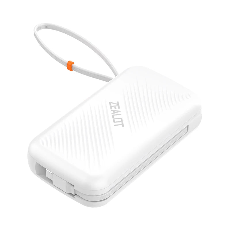 zealot Power Bank Portable 20000mAh in With USB C Cable External Spare Battery Pack for iPhone iPad Macbook 22.5W Fast Charger