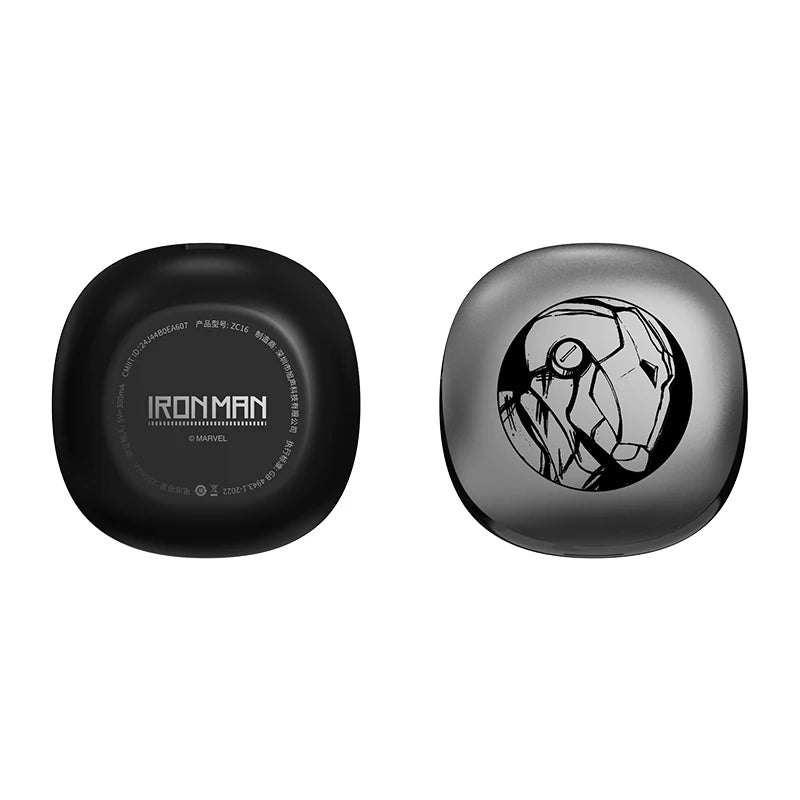 Disney TWS Wireless Bluetooth Headset Waterproof Noise Cancelling LED Earbuds with Mic Wireless Headphones Bluetooth Earphones