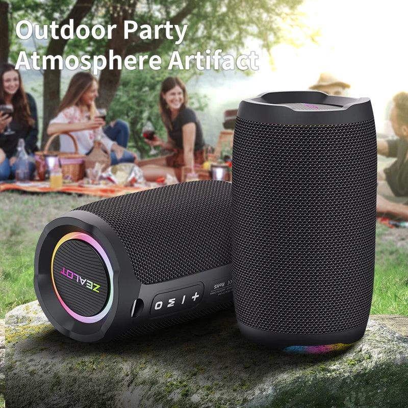 S49 Portable Bluetooth Speaker Stereo Speaker Lossless Audio Decoding Multiple Playback Mode 5.3 High-speed