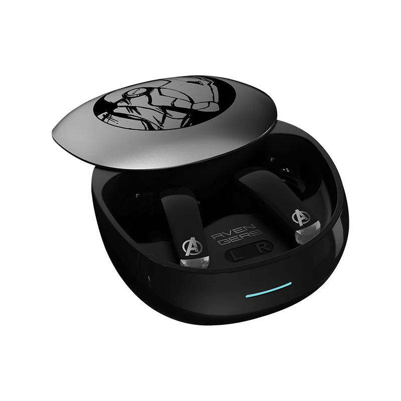 Disney TWS Wireless Bluetooth Headset Waterproof Noise Cancelling LED Earbuds with Mic Wireless Headphones Bluetooth Earphones