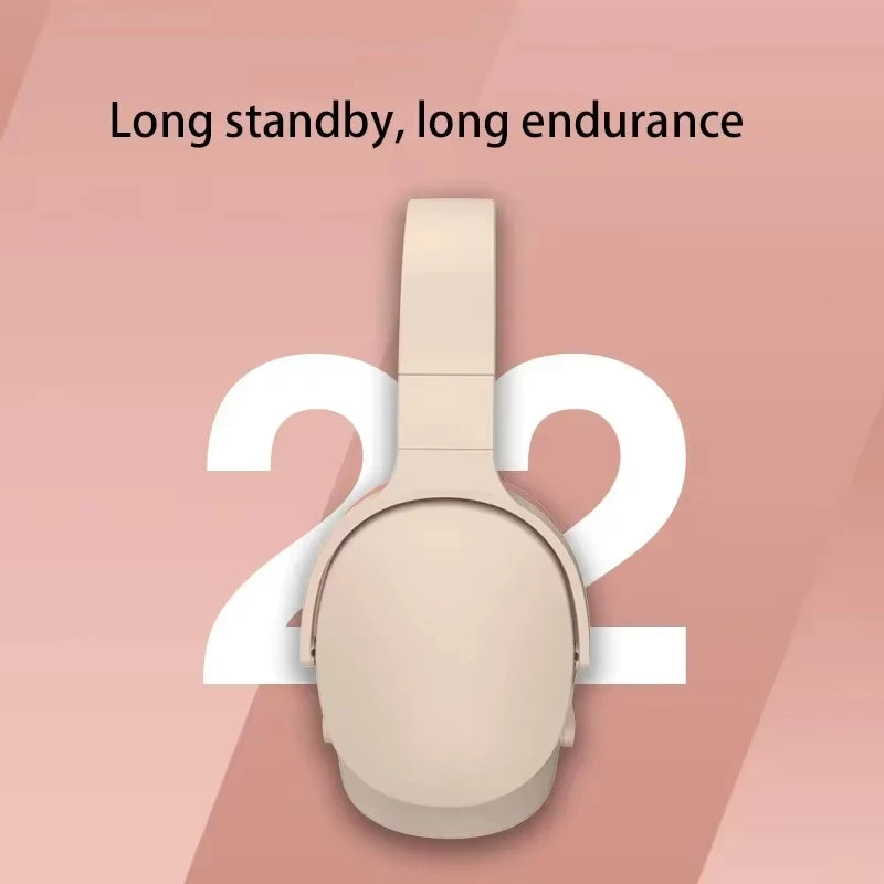 Xiaomi P2961 Wireless Headphones Bluetooth 5.3 Earphone Foldable HIFI Stereo Heavy Bass Headset Long Endurance Earbuds With Mic